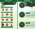 Répulsif à ultrasons à énergie solaire anti nuisible
