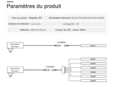 Réglette LED à Détecteur de Mouvement : 1 achetée = 1 offerte