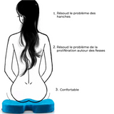 Coussin de Siège Orthopédique en Gel